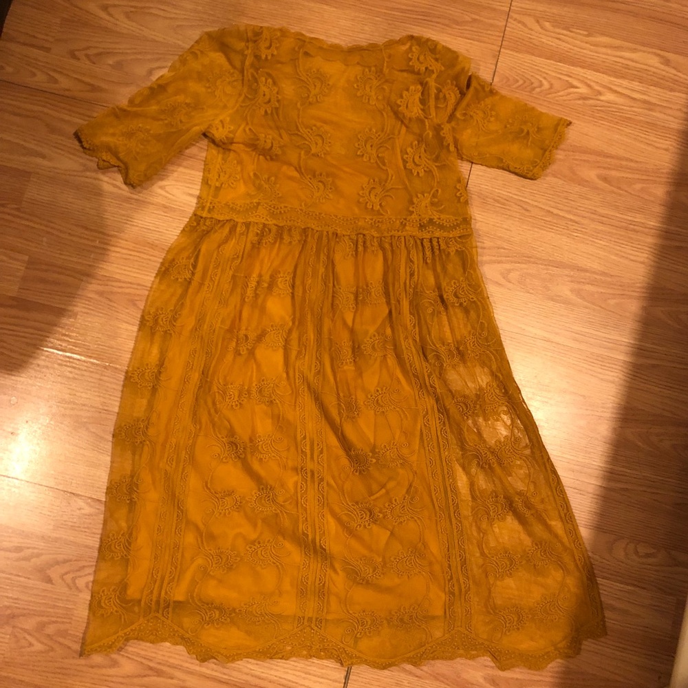 Lace Midi Dress
